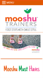 Mobile Screenshot of mooshutrainers.com